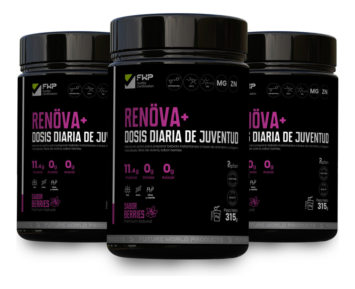 COLÁGENO RENOVA+ "dosis diaria de juventud" 100%recomendado.